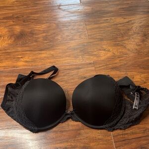 Victoria's Secret Black Lace Push-Up Bra